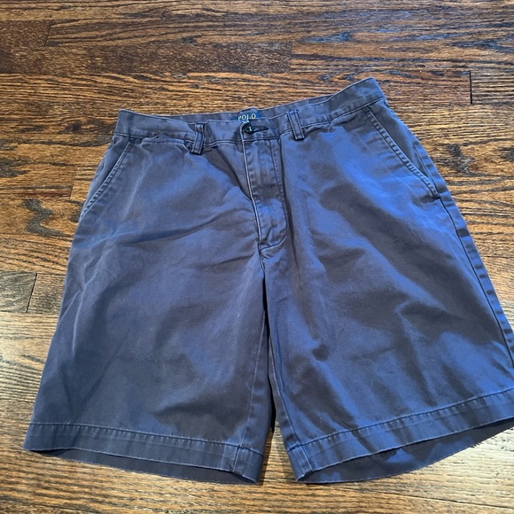 Polo Ralph Lauren Men's Relaxed Fit 10" Chino Shorts Blue Men's Sz 33 - Picture 2 of 8